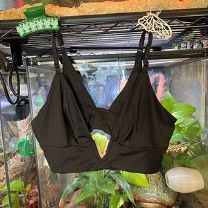 Deep V bralette victorias secret